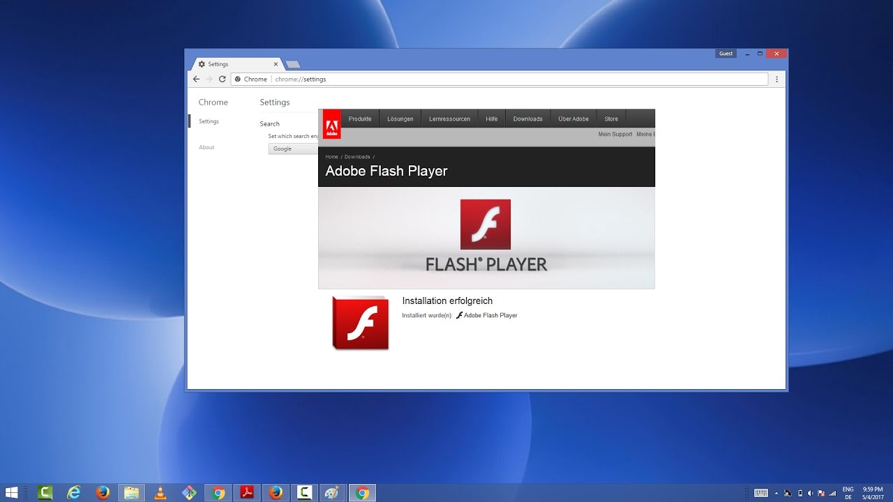 download google chrome with flashplayer for mac